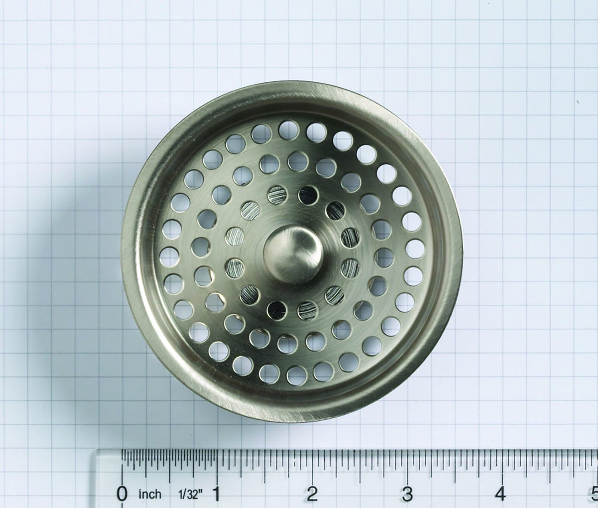 Kohler GP41398-VS stopper provides easy open/close control for sink use.