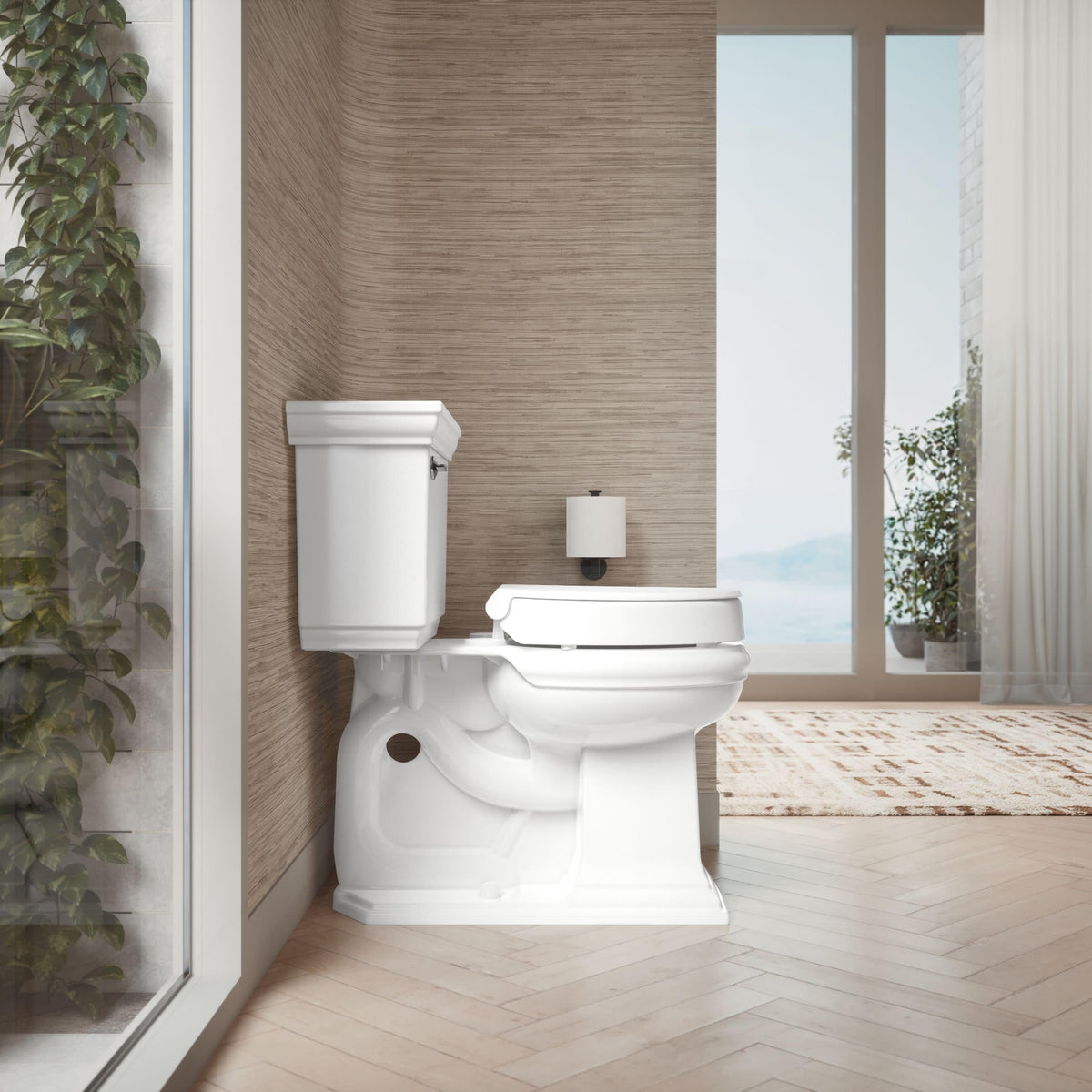 KOHLER Hyten grip-tight bumpers providing stable seating