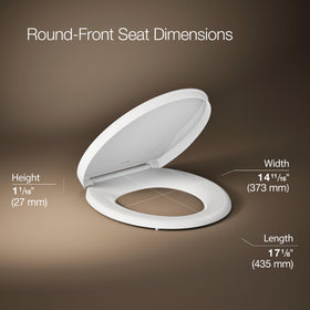 Kohler grip-tight-bumpers, visible stability for confident use.