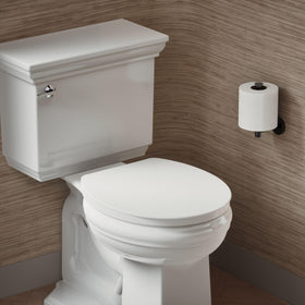Kohler lid-conceals-seat image, shows clean, unified bathroom look.