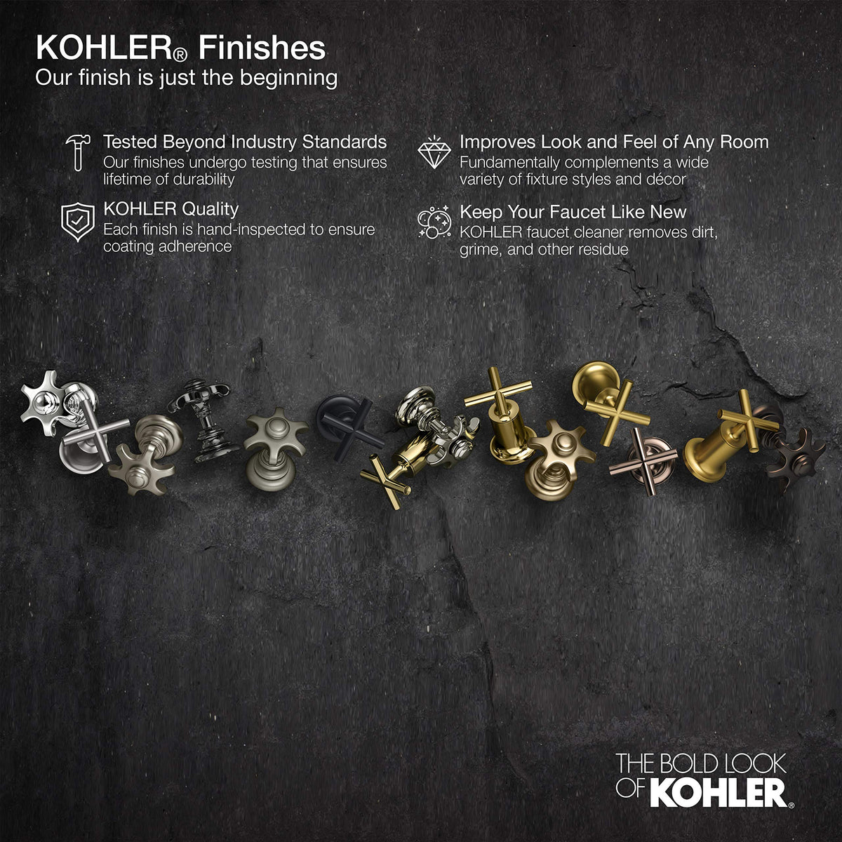 KOHLER K-8801-2MB duostrainer with open/close stopper in brushed Moderne Brass