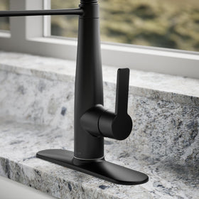 Kohler K-REC22745-SD-BL matte black finish adds modern style