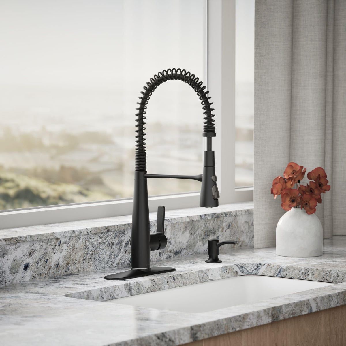 Kohler K-REC22745-SD-BL Sweep spray for powerful cleaning