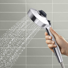 Kohler Prone 72 inch hose provides flexible reach in the shower