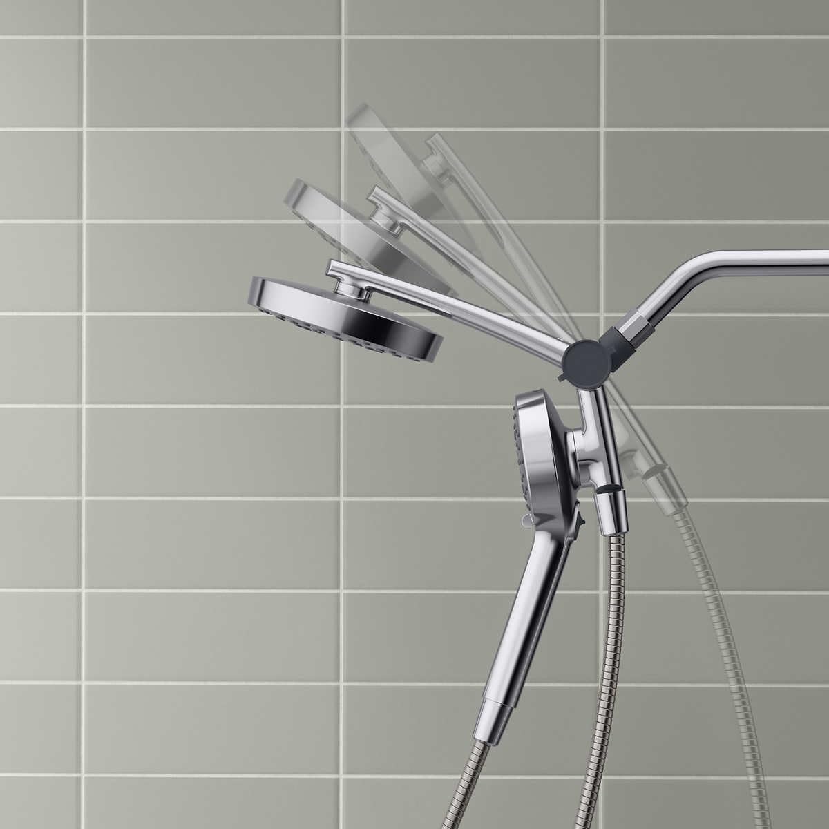 Kohler Prone durable chrome finish stays polished with daily use