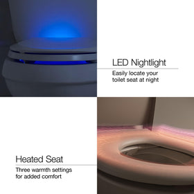 Kohler PureWash E580 automatic deodorization with carbon filter keeps freshness