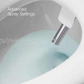 Kohler PureWash E580 fits most elongated toilets for broad compatibility