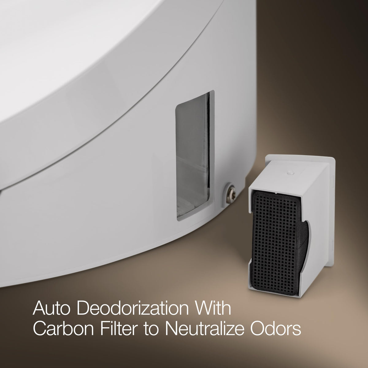 Kohler PureWash E580 side control panel offers easy operation from a seated position
