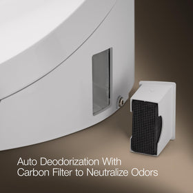Kohler PureWash E580 side control panel offers easy operation from a seated position