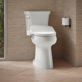 Kohler PureWash E580 stainless steel wand auto-clean cycles for improved hygiene