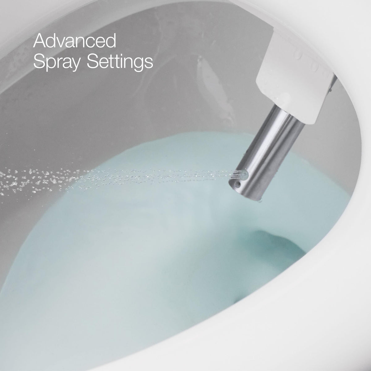 Automatic deodorization on Kohler PureWash E590 helps odor control