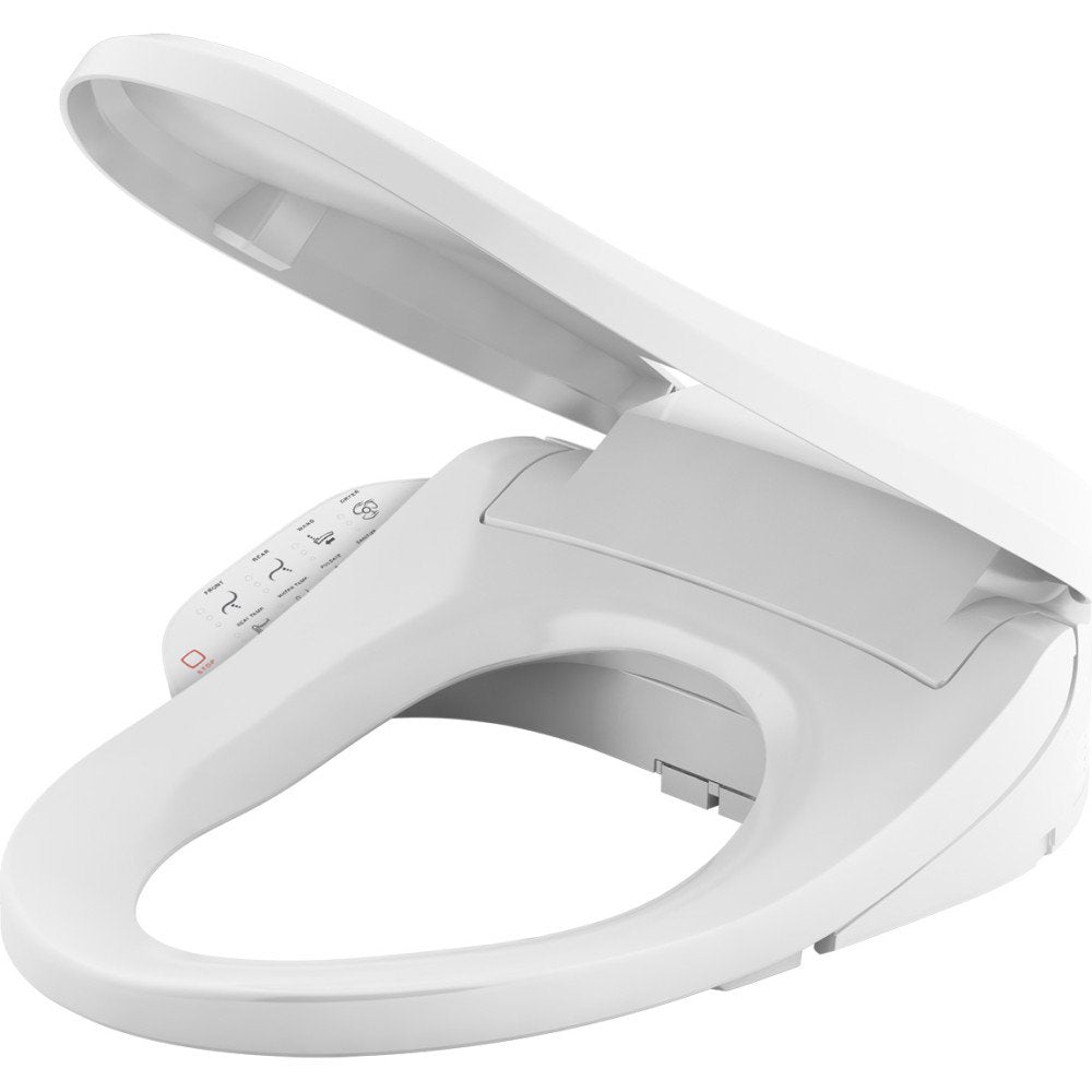 Heated seat on Kohler PureWash E590 adds comfort during use