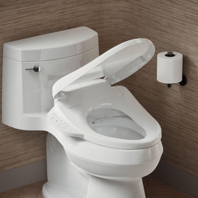 Side panel controls on Kohler PureWash E590 for easy adjustments