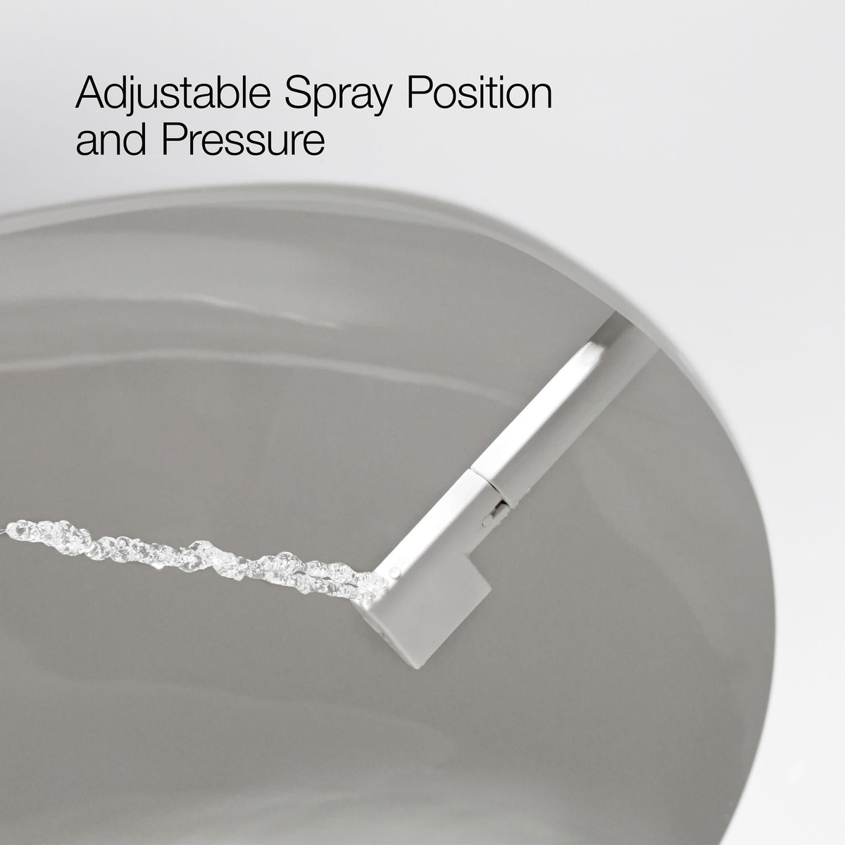 Kohler PureWash M250 quick-attach hardware for fast installation.