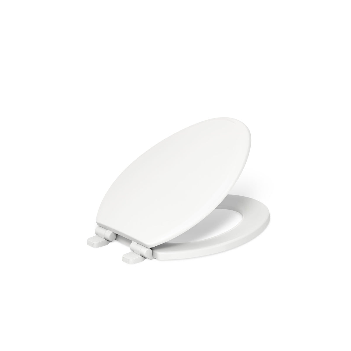 KOHLER Ridgewood elongated soft-close seat emphasizes a premium wood finish for daily comfort.