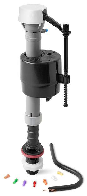 KOHLER Valve cap color variation image highlights non-abrasive cleaning guidance.