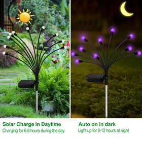 Kohlrabi solar garden lights for patio and yard decor