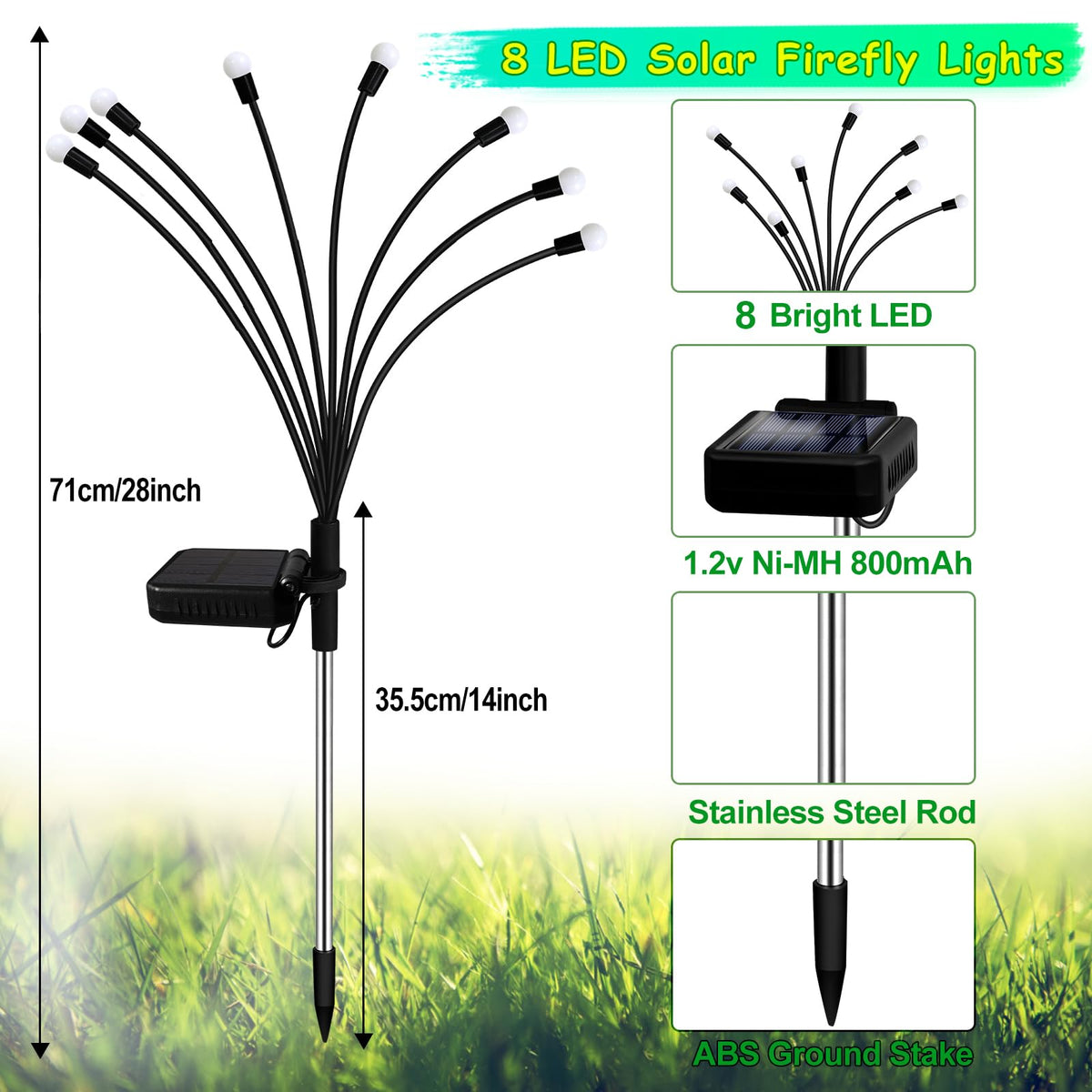 Kohlrabi wind-swaying branches create dynamic, lifelike firefly motion.