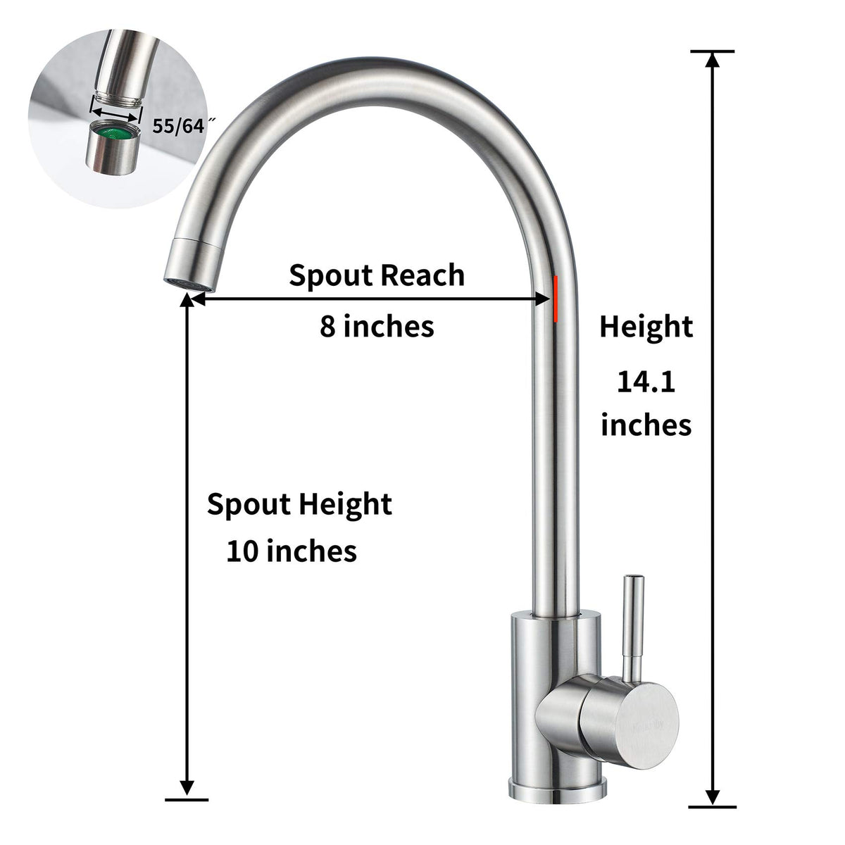 KOHONBY ceramic valve ensures durable, leak-free performance over time.