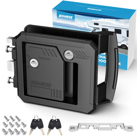 Kohree Class C door lock front view showing robust zinc alloy build for reliability