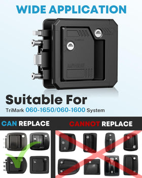 Kohree Class C door lock interior handle grip for easy, comfortable operation