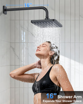 KOJOX complete bathroom set includes faucet mixer trim and valve for reliable control.