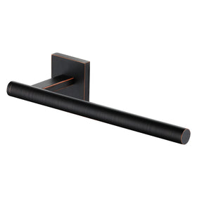 KOKOSIRI bathroom towel bar wall mount in oil rubbed bronze for sturdy towel storage and style.