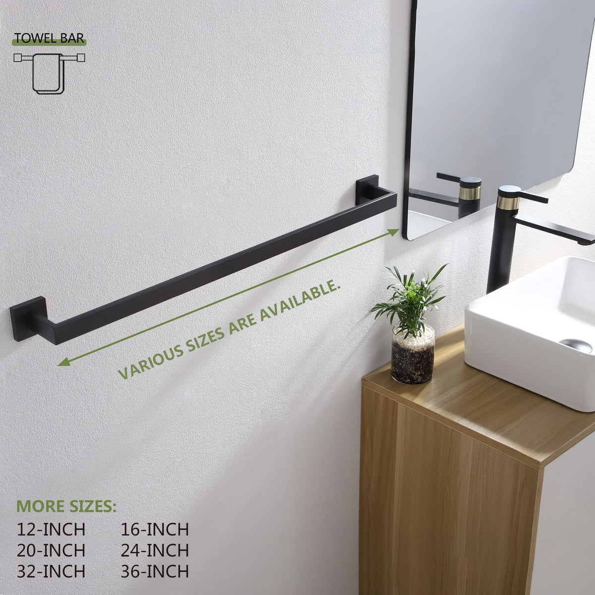 KOKOSIRI kitchen and bathroom towel bar used for towel organization