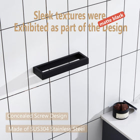 KOKOSIRI rectangular design towel ring for modern spaces