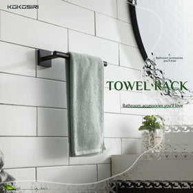 KOKOSIRI towel bar suitable for bathroom, toilet, washroom, and shower spaces.