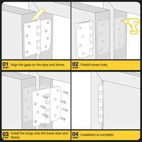 KOLET left- and right-opening compatibility for versatile door layouts