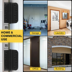 Kolet non‑removable pin ball bearing hinge for stable performance.