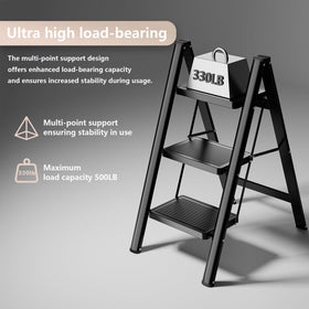 KOLL LINK anti-slip pedals provide secure footing during reach tasks