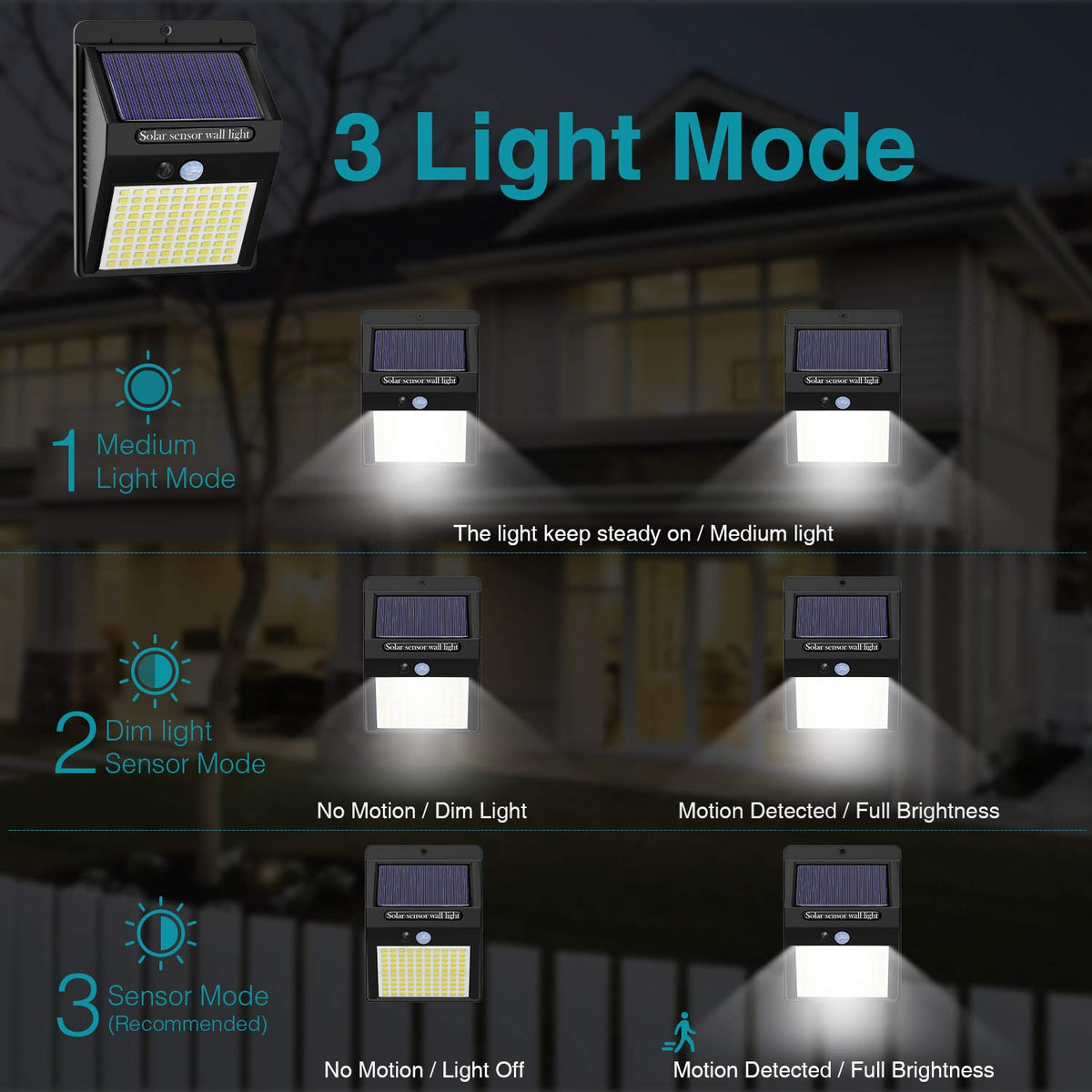 Kolpop six-pack solar motion lights illuminate the deck for safer after-dark gatherings.