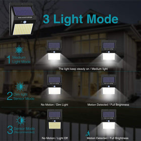Kolpop six-pack solar motion lights illuminate the deck for safer after-dark gatherings.