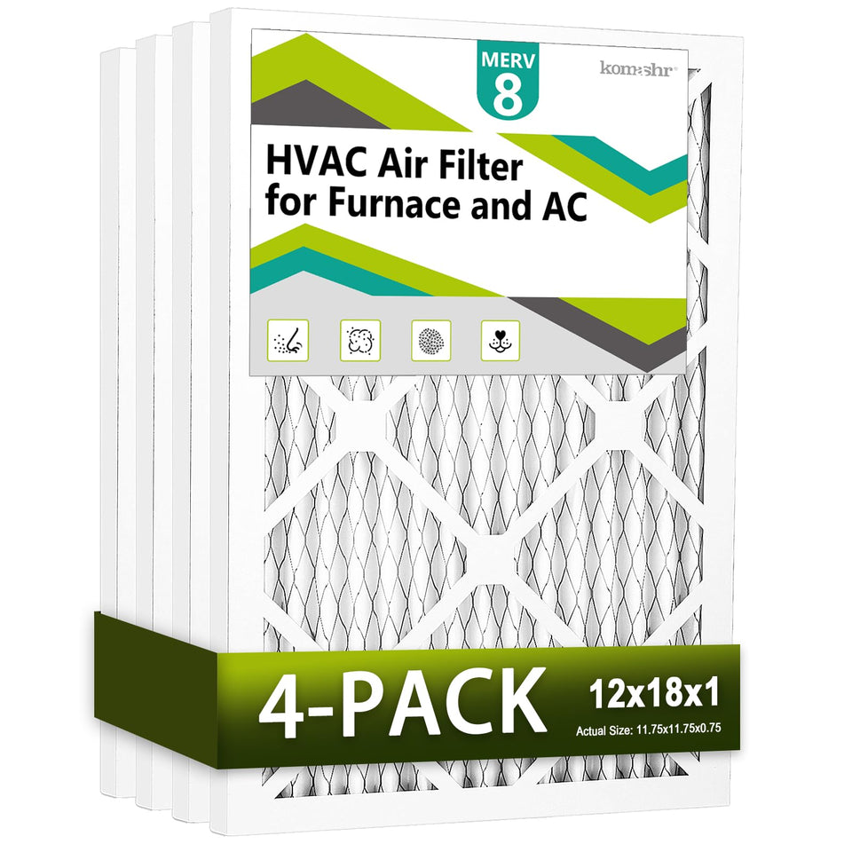 Komashr 12x18x1 air filter fits snugly for a gap-free installation
