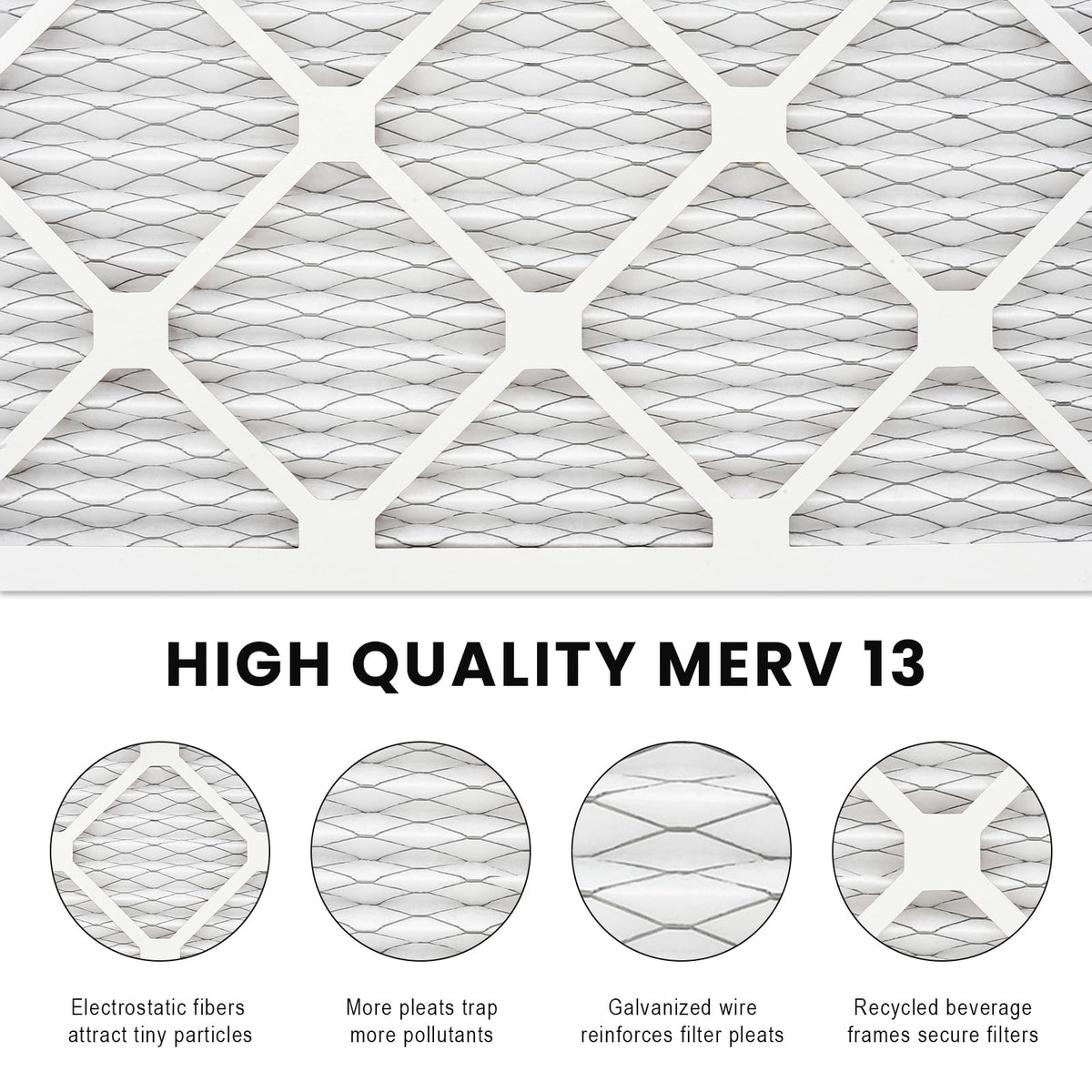 Komashr durable frame with wire backing resists warping