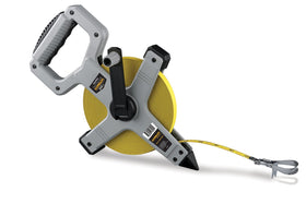 Komelon N6200 open-reel 200-foot tape measure for long-distance layouts.