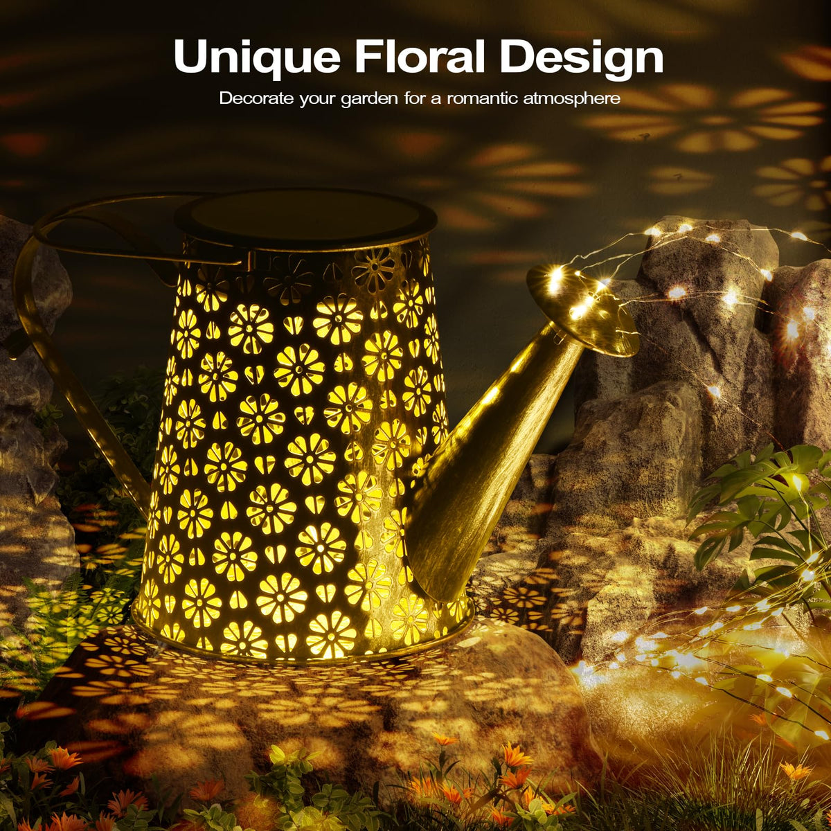 Komirom lights hanging from a tree brighten evenings with twinkling garden charm