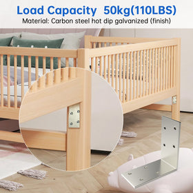 KOMOHOM wood-framing bracket on mount demonstrates reliable 90-degree corner connections.
