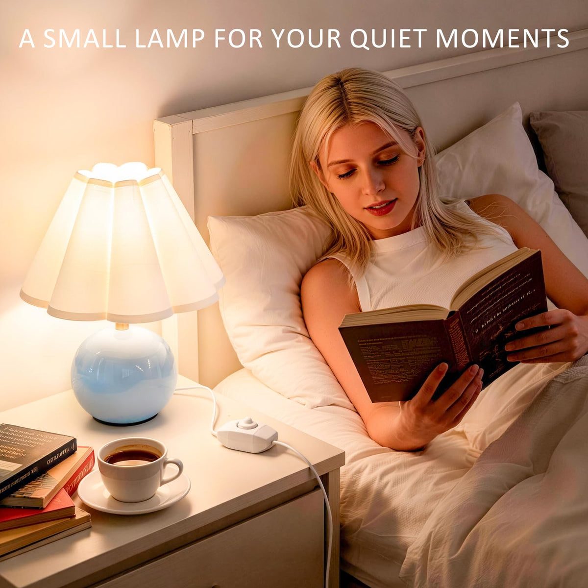 E26 LED bulb included for immediate use and energy-efficient lighting.