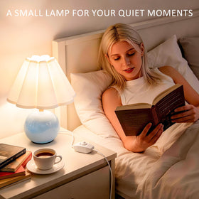 E26 LED bulb included for immediate use and energy-efficient lighting.