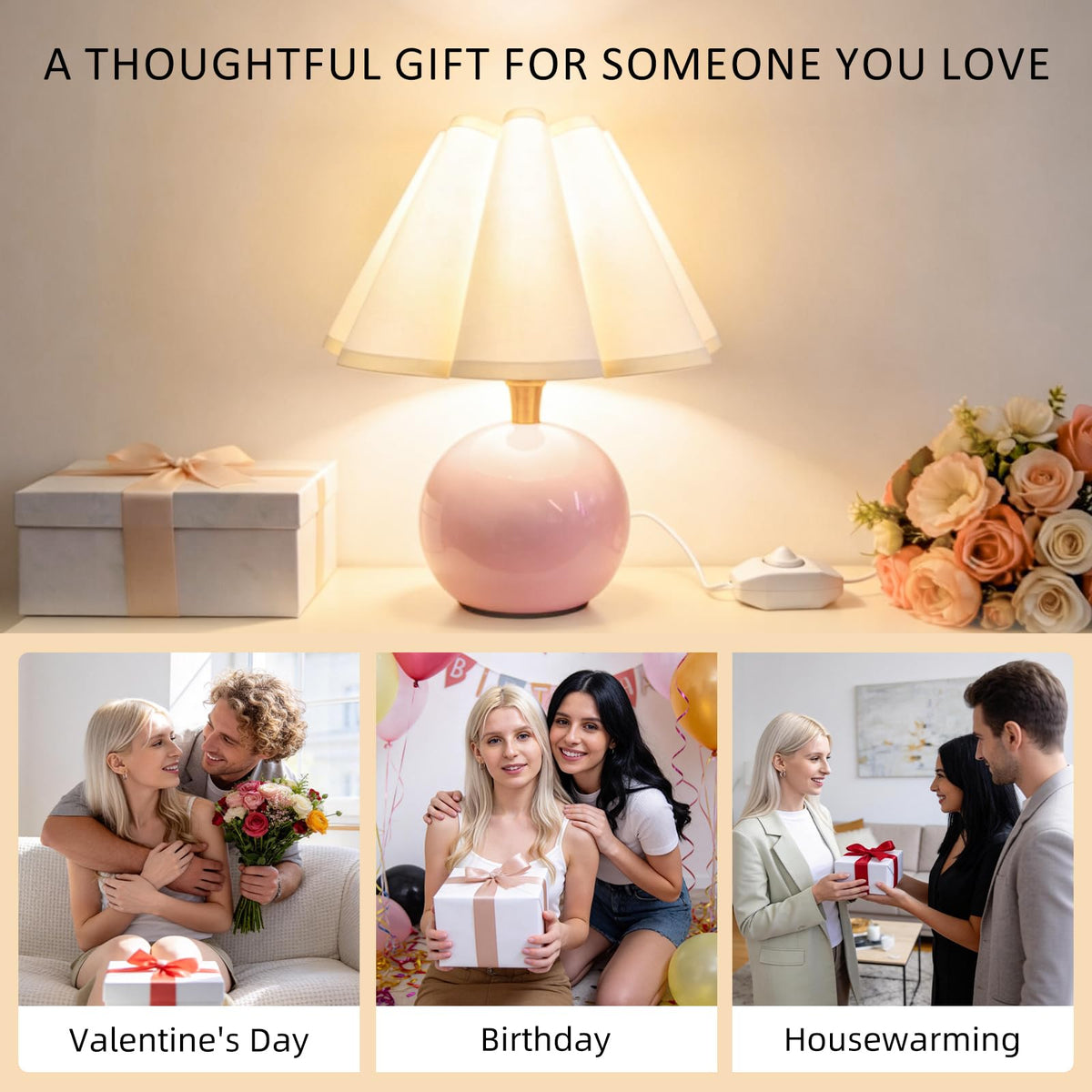 Komothala lamp makes a thoughtful gift for cozy spaces.