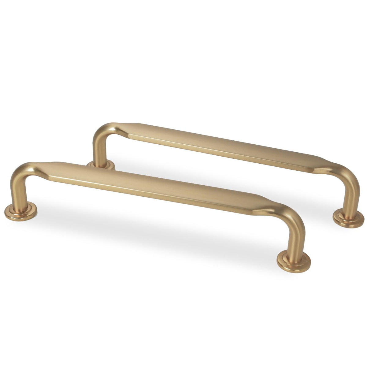 KOMOTIA 5-inch champagne bronze pull showing detailed finish and fit