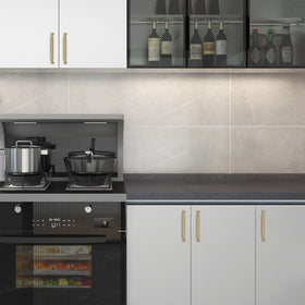 KOMOTIA champagne bronze pull pack for cohesive cabinetry styling
