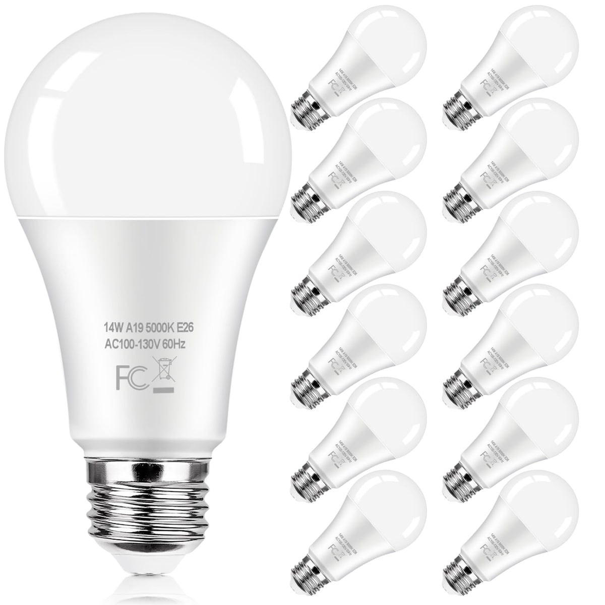 Kondras LED bulbs deliver 1600 lm daylight at 5000K for vivid, true-to-life colors.