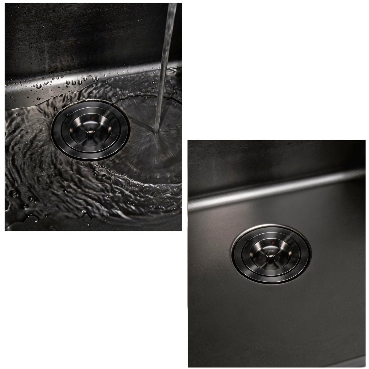KONE water flow control enables smooth draining during busy kitchen tasks.