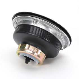 KONE stopper in action seals water flow for quick filling and easy draining.