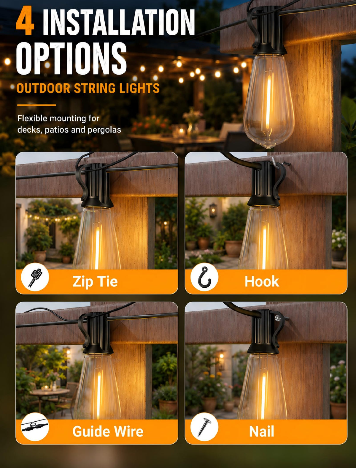 Konictom energy-efficient bulbs reduce power use during celebrations.