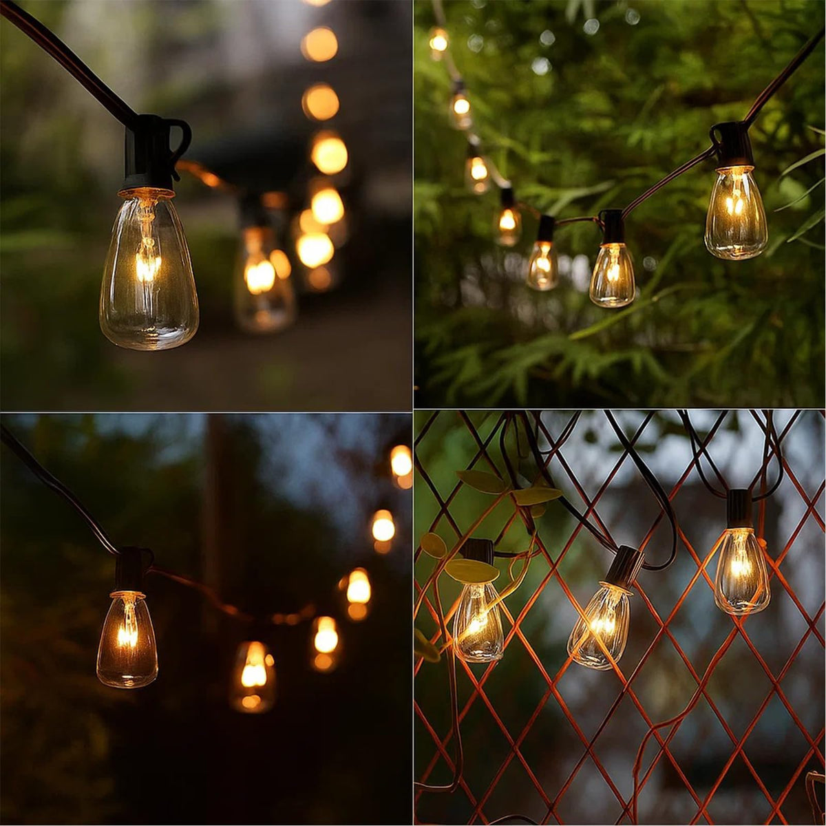 Konictom indoor outdoor use ST38 bulbs for versatile lighting.